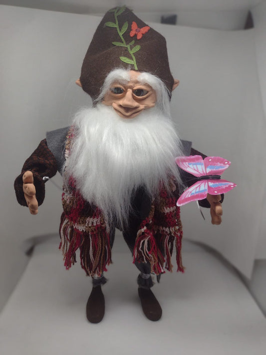 ✨ Gnomo Artesanal Guardião da Natureza e da Leveza ✨